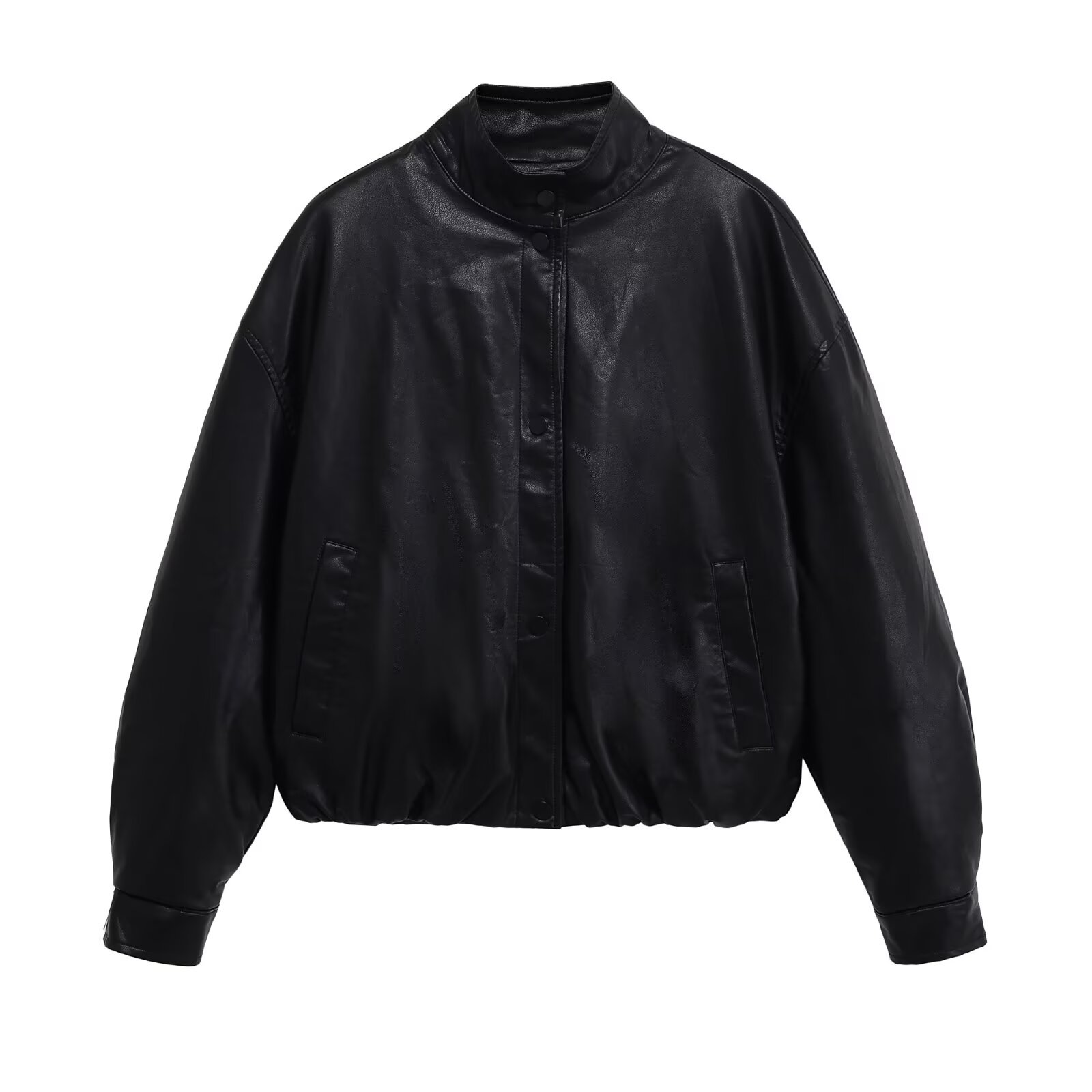 demi-season fashionable polyurethane jacket