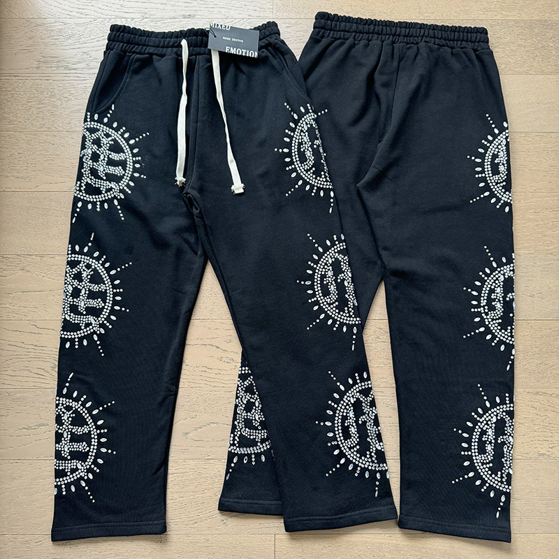 Tarjeta de marca de moda americana impresión de diamante caliente pareja de moda adolescente de verano chaqueta de manga corta camiseta