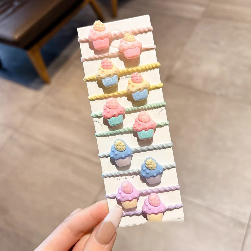 Anillo de pelo de pulgar bebé no daña cabello pequeño toque de cabello para niños correa de goma para niñas cuerdas de cabello para bebés cuerdas de cabeza de alta elasticidad