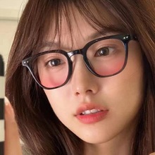 纯欲风腮红墨镜女夏防晒高级感ins小红书新款素颜抖音网红太阳镜