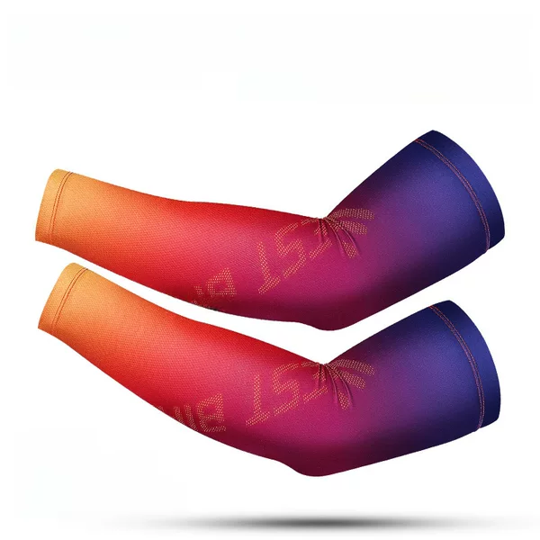 West Biking Cycling Sleeves Sun Protection Breathable Bicycle Ice Silk Sleeves Outdoor Driving Arm Ice Sleeves