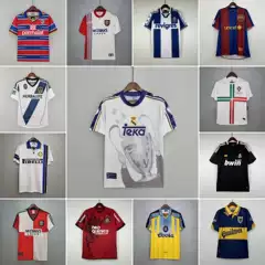 Classic Retro Soccer Jerseys Bayern Juventus Netherlands Portugal Roma Dortmund Rangers Los Angeles Poland Football Shirts