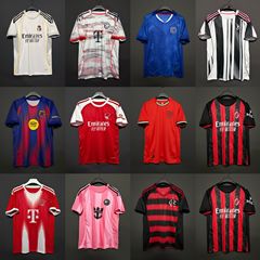 2526シーズン タイ版サッカーユニフォーム ACパリ バイエルン バルセロナ ポルトガル ホーム＆アウェイジャージ 国家チームトレーニングウェア