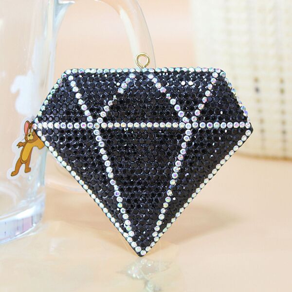 creative diamond keychain