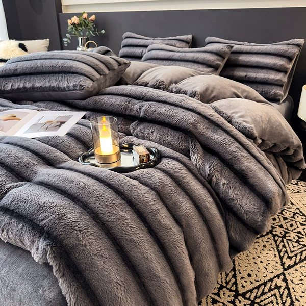 Upgraded high-end striped gray