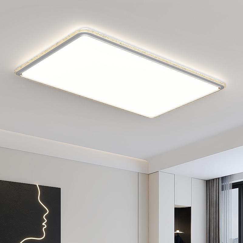 Luz de techo de la sala de estar moderna y simple luz de cristal de la atmósfera lujosa luz del dormitorio luz principal de comedor luz 323L