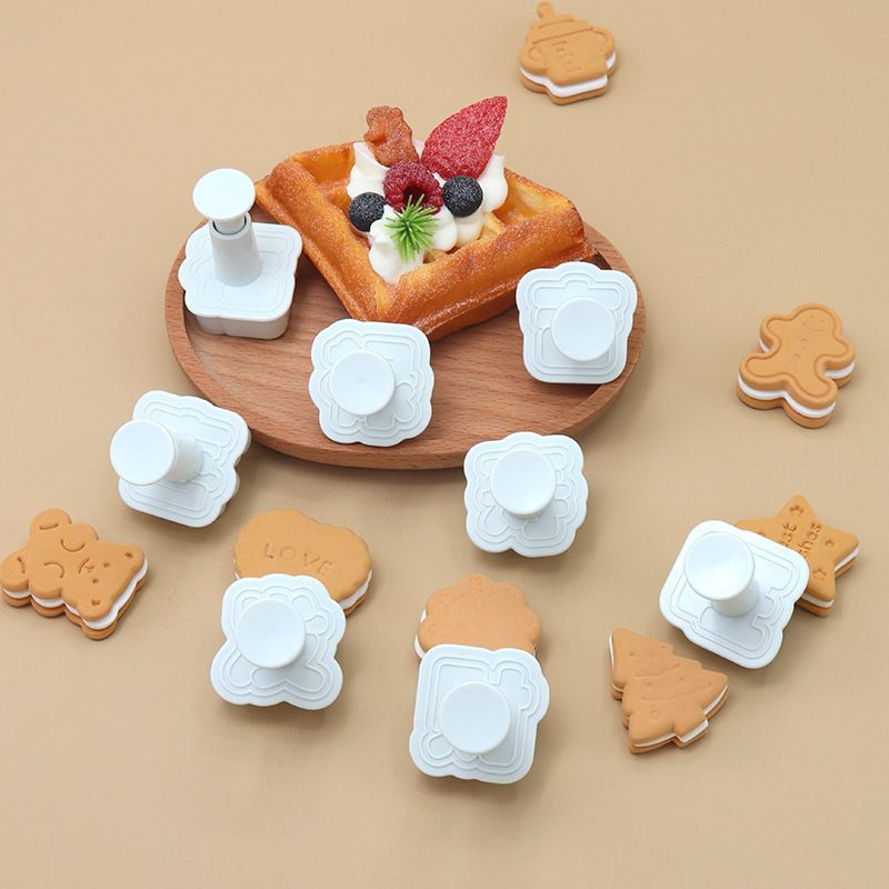 新4cmスプリング金型福禄寿喜発財吉旺麺食diyケーキシミュレーション焙煎ツールマントー金型|undefined