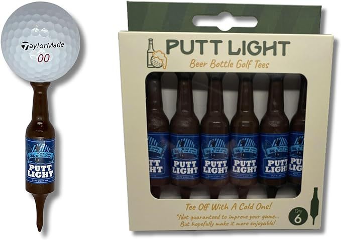 2023 transfronterizo nuevo Mini botella de cerveza Golf Tees resina tierra tapón botella fábrica al por mayor