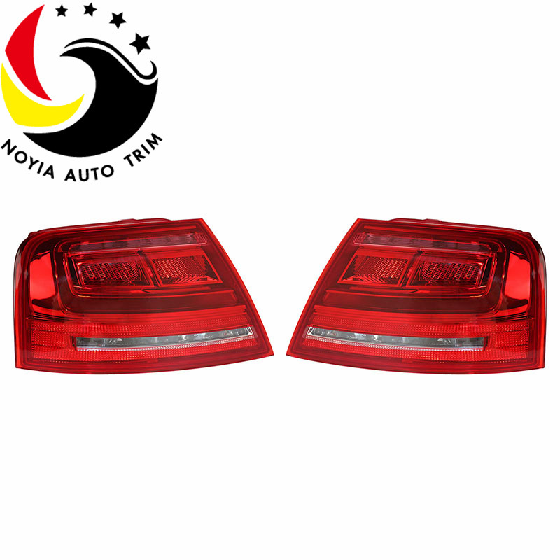 Adecuado para Audi A8 D4 coche original LED luz trasera exterior 10-13 luz curvada