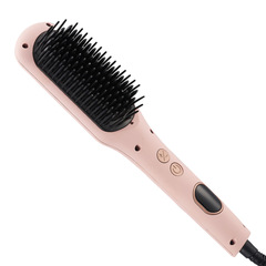 新型クロスボーダー櫛ストレート櫛怠け者ストレートクリップ携帯マイナスイオンストレート棒ヘアアイロン