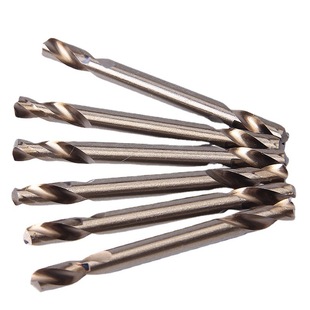 Stainless steel drill hand drill high speed steel straight handle drill metal reaming drill double blade drill 4.2 double head twist drill