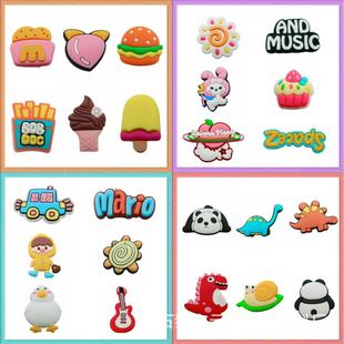 suit cartoon multi-combination hole shoes shoes flower shoe buckle personality DIY shoe accessories jewelry cross-border wholesale