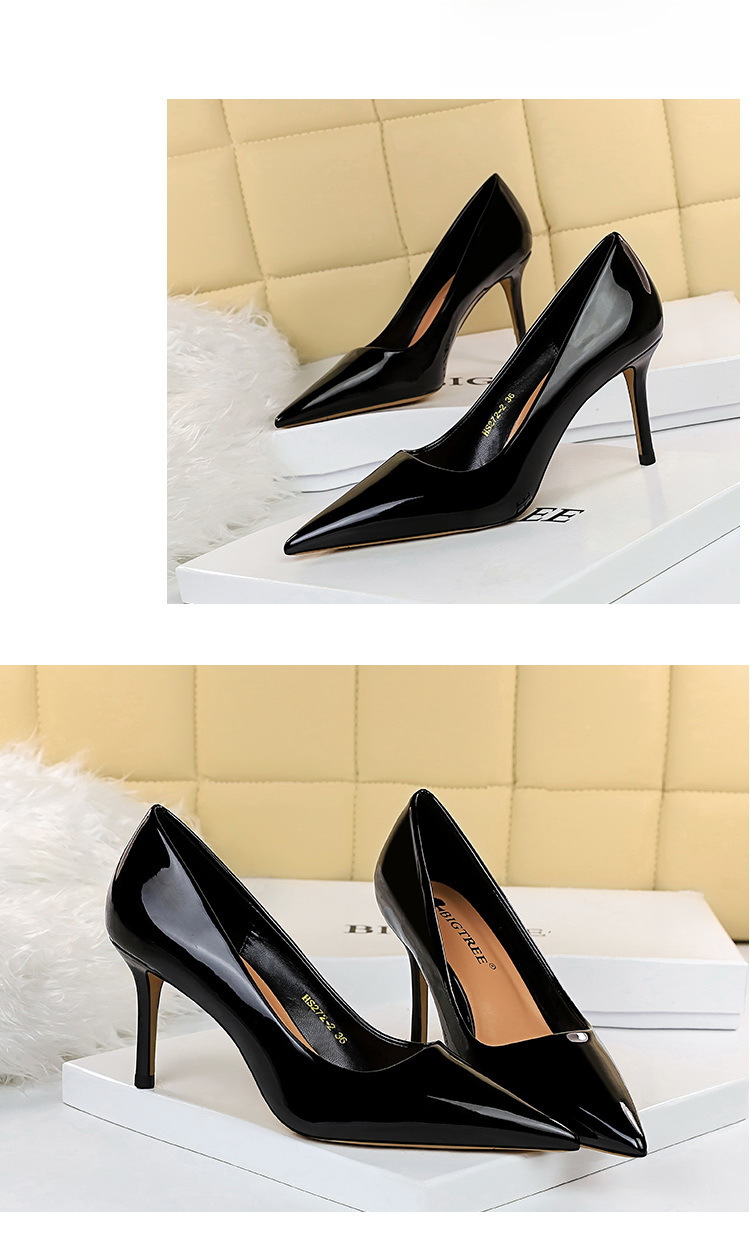 Dames lak high heels met puntige neus voor formele gelegenheid_voghion.com
