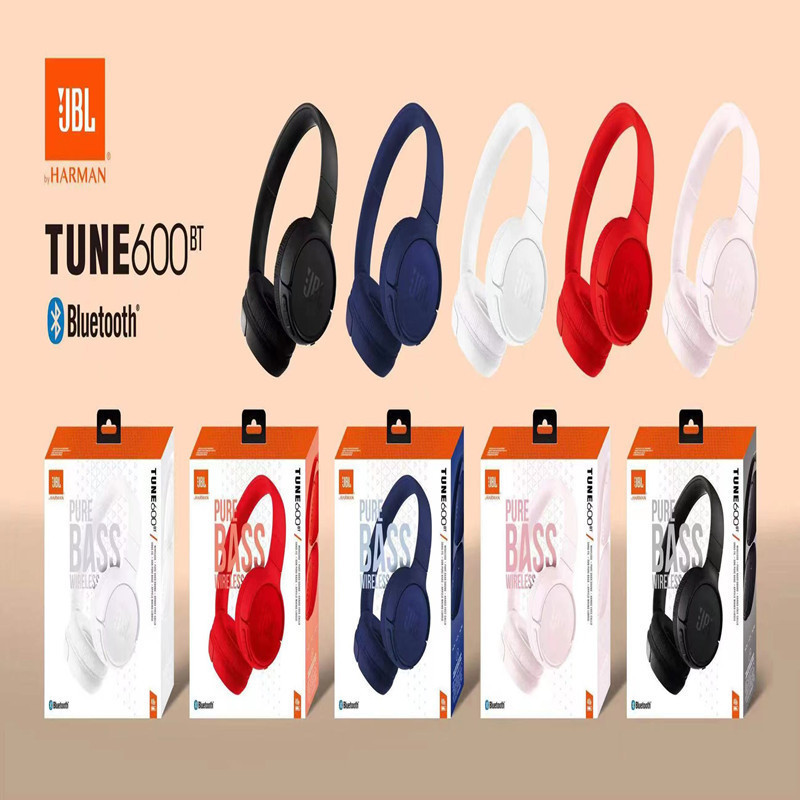 Suitable for Jbl 600Bt Head-Mounted Wireless Bluetooth Headset Music Subwoofer Hifi Gaming Headset Call