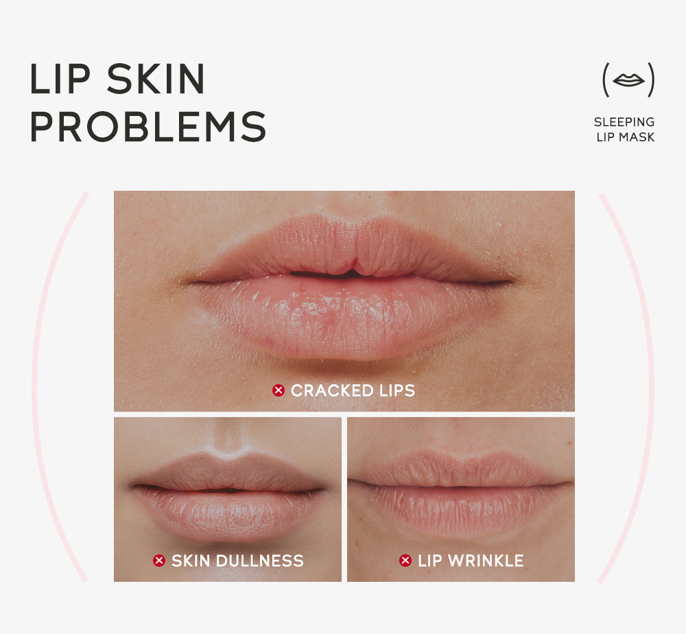 Cross-border QUIYUM Strawberry Sleep Lip Mask 15g Hydrating and moisturizing Lipstick Softening Keratin Moisturizing Factory wholesale undefined
