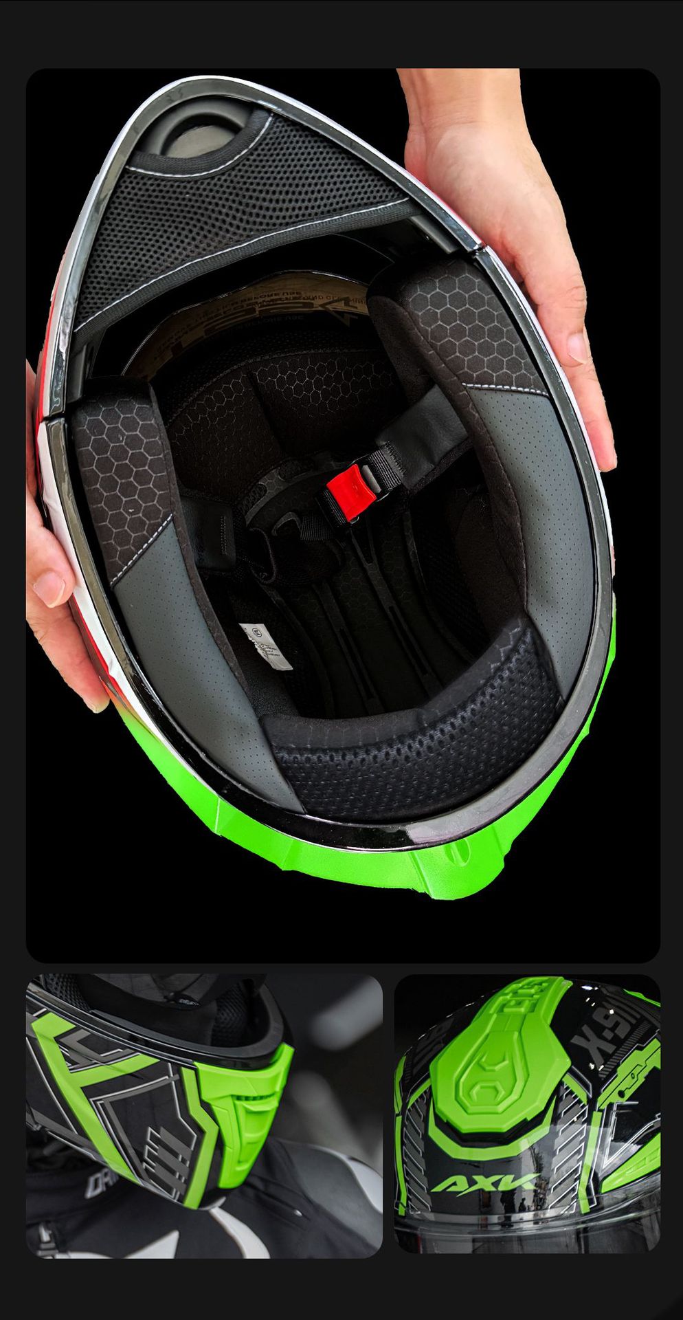 3C/Dot Certified Motorcycle Helmet for Men, Winter Warm Motorcycle Flip-Up Helmet for Women, All-Season Electric Vehicle Safety Helmet