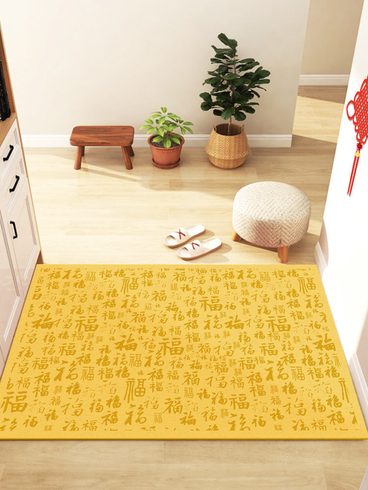 골든 도어 매트 풀 샵 입구 매트 축제 세척 가능한 바닥 매트 입구 미끄럼 방지 발 매트