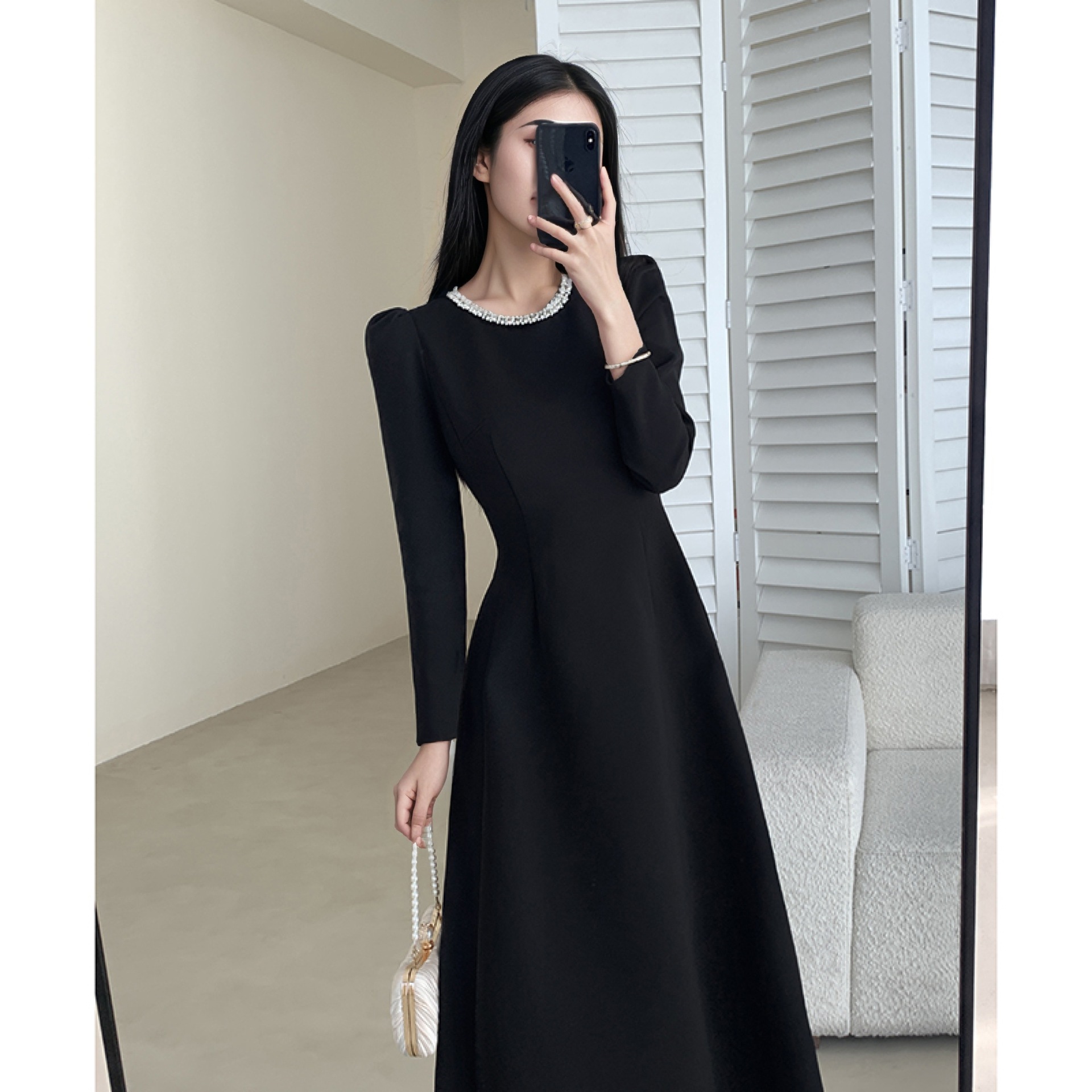 春季流行穿搭连衣裙子2025新款女装今年流行的漂亮爆款法式长裙子