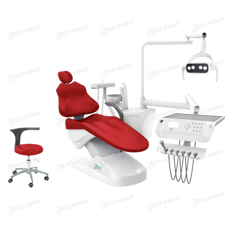 Silla dental eléctrica Silla oral Silla dental Silla de tratamiento integral dental Máquina de tratamiento integral Dental Chair