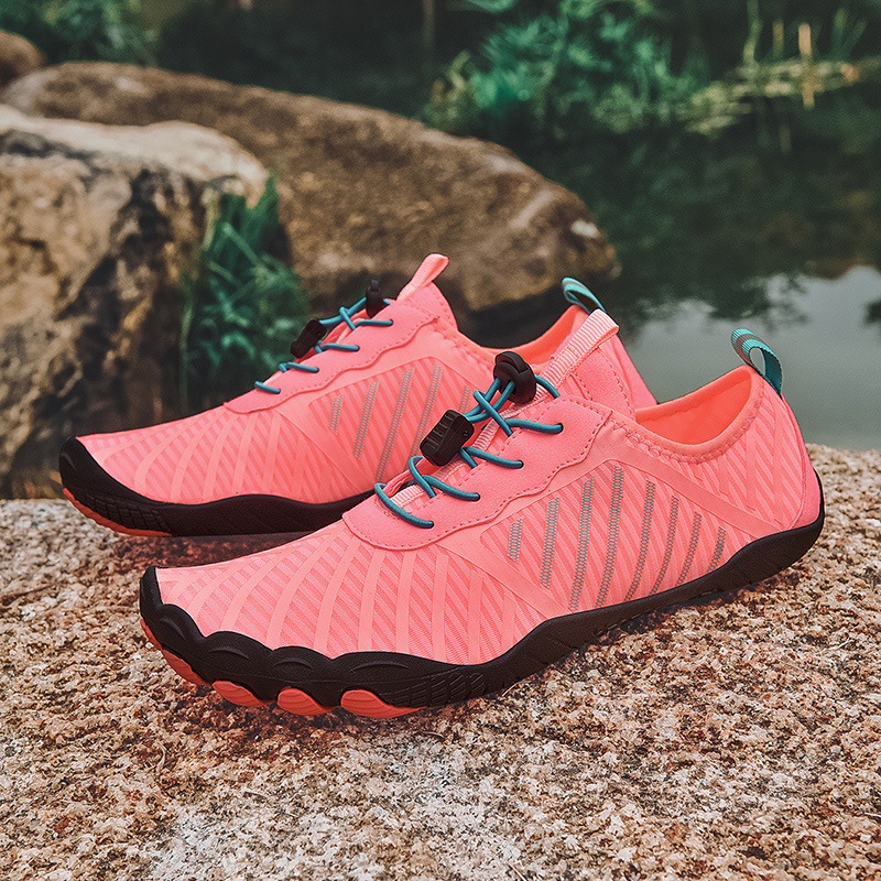 2024 verano nuevo hombre y mujer al aire libre zapatos de montaña respirables y resistentes al desgaste zapatos de agua