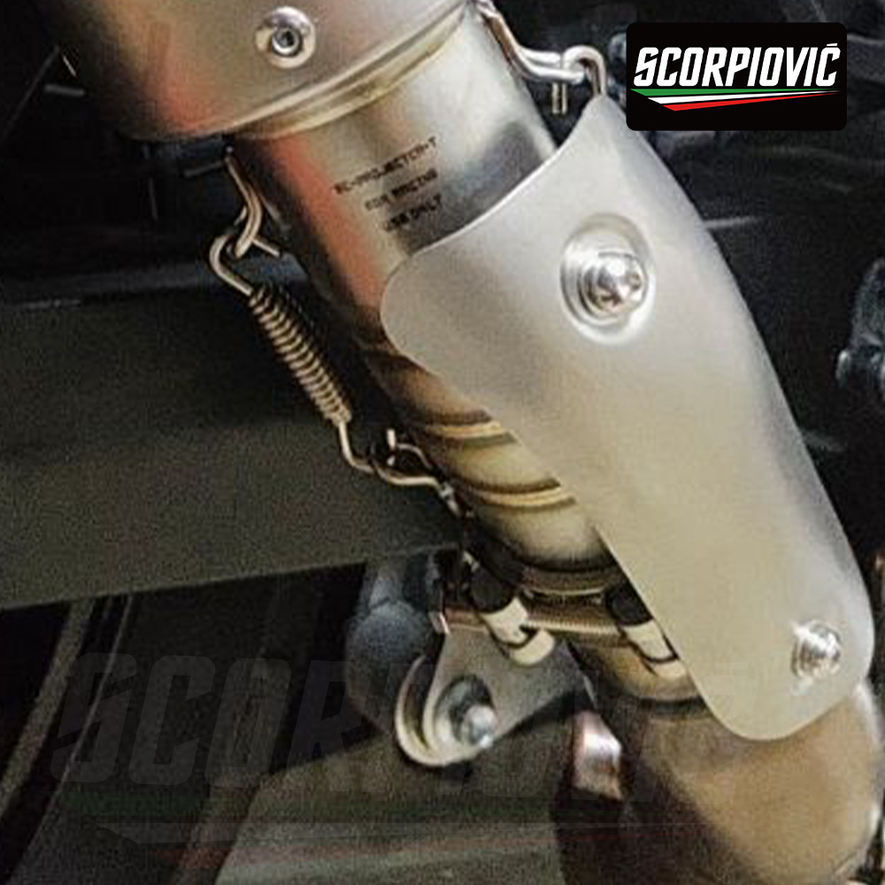 Suitable for Motorcycle Gsxr1000 Modification, Large R Middle Exhaust Pipe Tail Section, Non-Destructive Installation 2012-2022