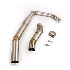 Cbr300R/Cb300F/Cb300R Motosiklet Paslanmayan Polad Ön Orta Qaz Borusu, Orta 51mm