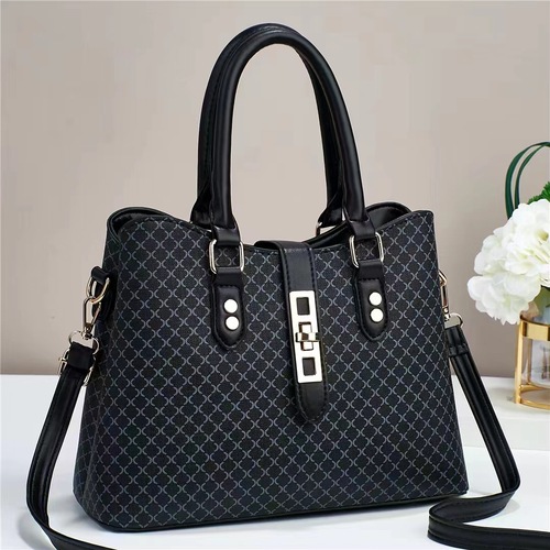Fashion new middle-aged women's bag, cross-border casual handbag, stylish shoulder bag, simple crossbody bag, large capacity