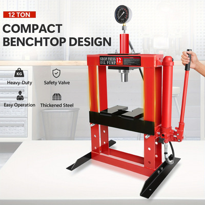 2026新款跨境代发12吨重型液压车间压机跨境代发