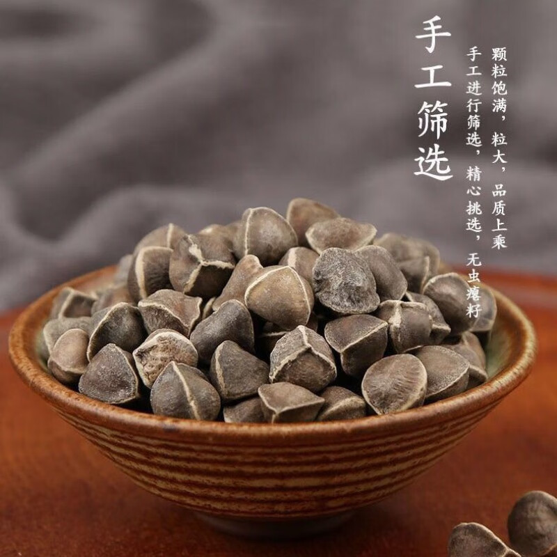 辣木籽黑印度进口非特级果食用那辣木子的功效与作用XZ