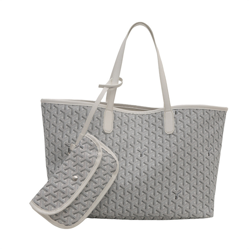 Bolso de diente de perro 2024 otoño nuevo bolso de presbiterio bolso de viaje bolso de mamá portátil de un solo hombro de gran capacidad