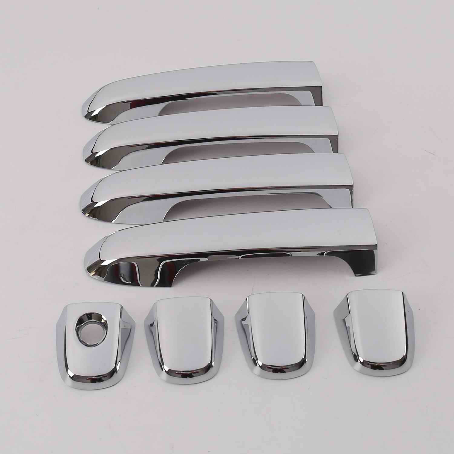 Suitable for 11-20 Toyota Aqua Prius C Handle Body Black Door Outer Handle Fiber Pattern Modification
