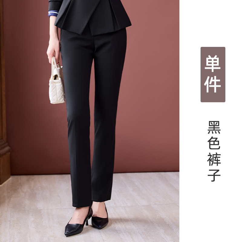 职业套装女长袖时尚气质女神范美容师酒店前台接待金店售楼部工装|undefined