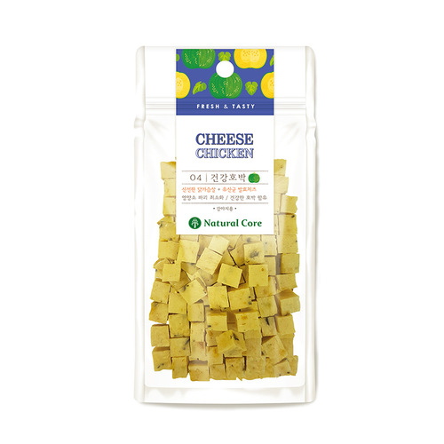 【 10 get 2 free 】 Korean Natural Core pet dog snacks, diced cheese, apples, carrots, purple potatoes, pumpkins