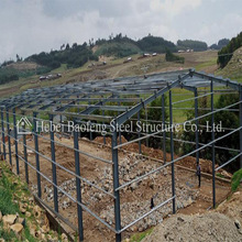 厂家制作 出口东南亚 钢构鸡舍免费设计 钢结构养殖场 钢结构农场