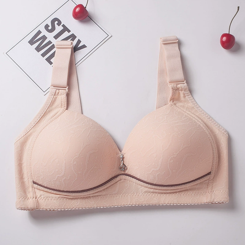 Anbeili Comfortable Wireless Bra for Plus-Size Women, Thin Support, Mid-Age Friendly