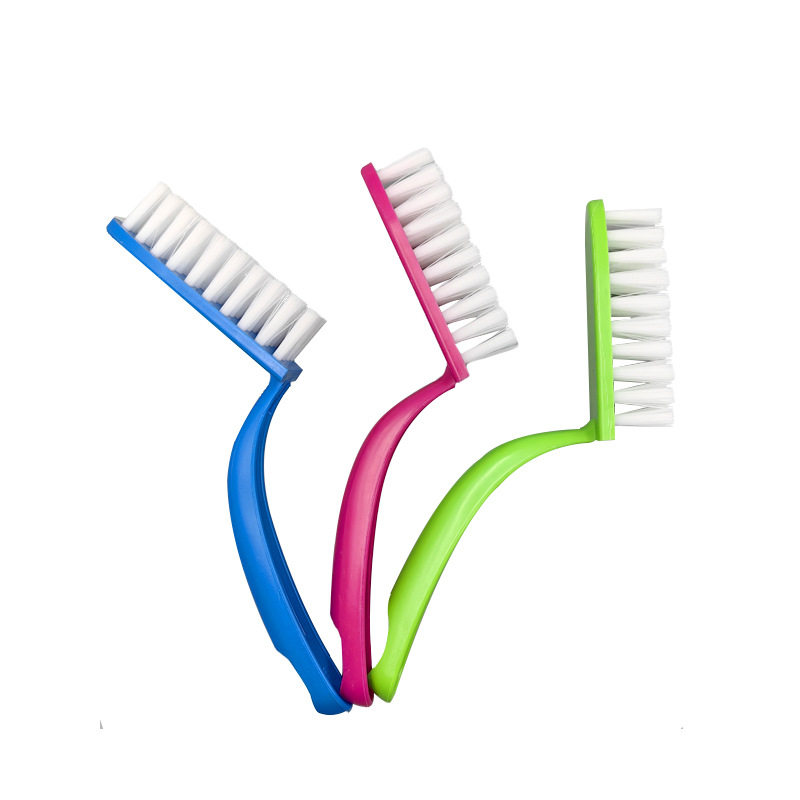 Cepillo de limpieza para el hogar Cepillo para zapatos de lana suave de tres piezas Cepillo de descontaminación de cuello y puños Cepillo de limpieza multiusos Cepillo para zapatos de estudiante