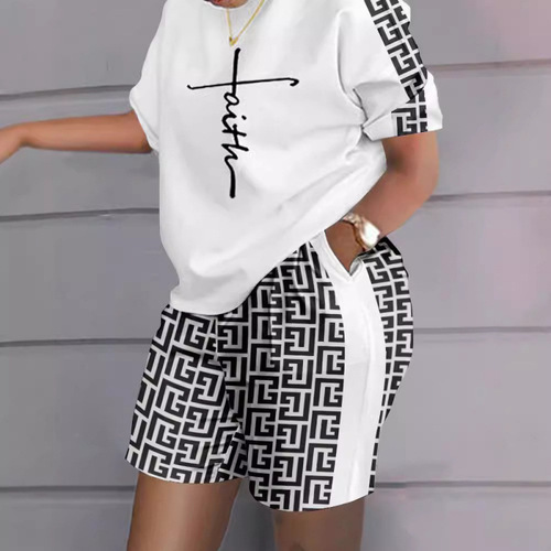 Periphery 3D Digital Color Printing Women's Set Sports Clothes