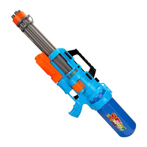 Children's Large Gatling Pull-out Water Gun with Large Capacity Beach Toy Water Spray High Pressure Splash Water Festival Wholesale
