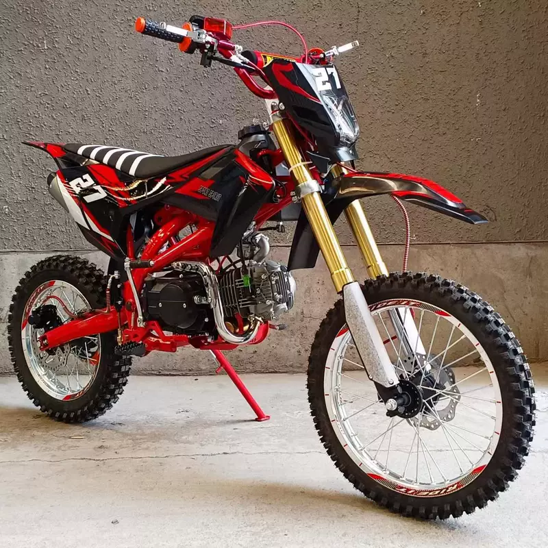 Заводская прямая продажа 125cc взрослый двухколесный внедорожный мотоцикл гора машин многоцветный опциональный DIRT байк можно экспортировать