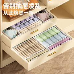 下着収納ケース家庭用箪笥肌着靴下引き出し式仕切り整理ケースクロスボーダー起爆金