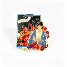 动漫人物金属周边收藏纪念卡二次元明星插画金属展示卡