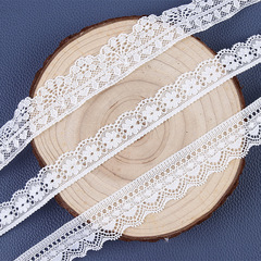 Elastic lace edge, white small flower lace for clothing accessories, lace decoration thread, factory