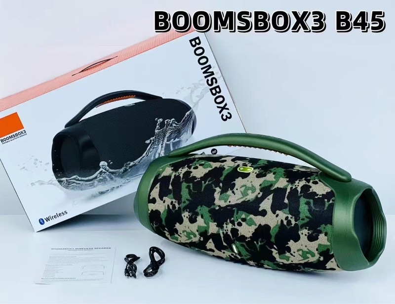 国境を越えた売れ筋 BOOMBOX3 スーパー ウォーリー 3 世代ワイヤレス Bluetooth スピーカー ポータブル サブウーファー 屋外 100 ワット|undefined