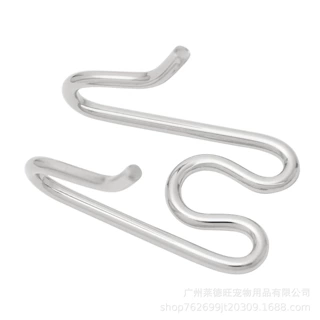 304不锈钢刺激项圈配件狗刺保护套刺激叉宠物用品项圈亚马逊爆款