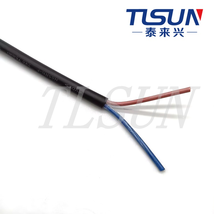 泰来兴生产VDE/CE标准线  H07RN-F橡胶电线系列 多芯2X1.0平方