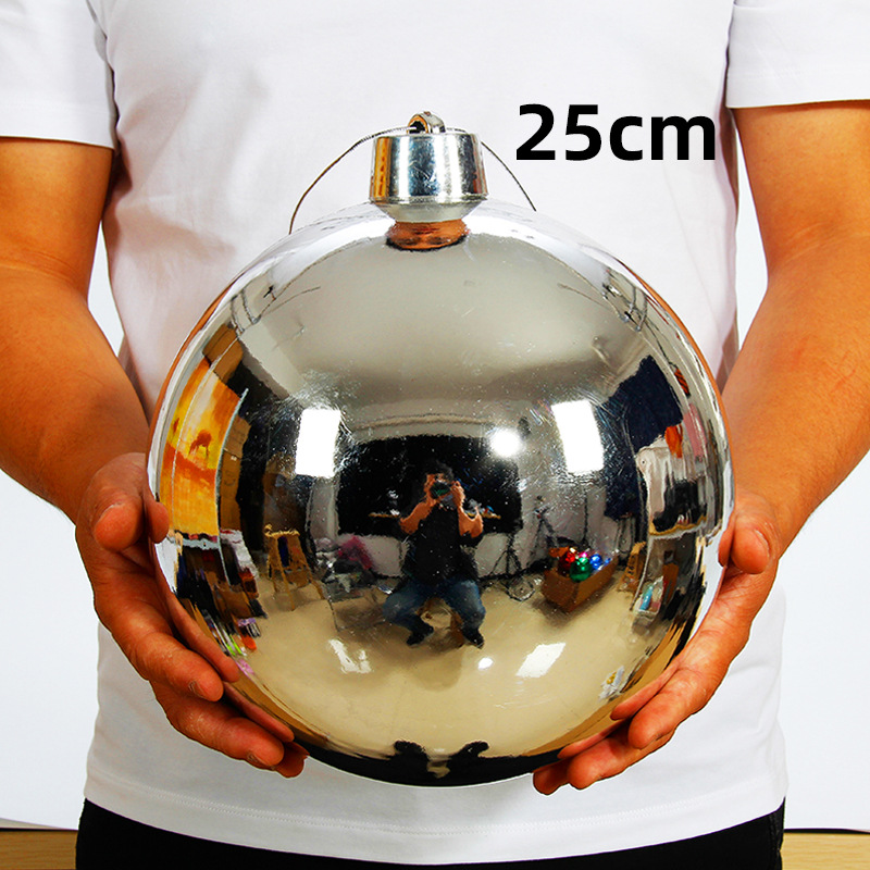 Dragón Tigre Bola de Navidad decoraciones del árbol de Navidad gran Bola brillante galvanoplastia bola de color bola colgante centro comercial bar decoración del techo