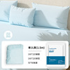 【blue】single size fitted sheet three-piece set