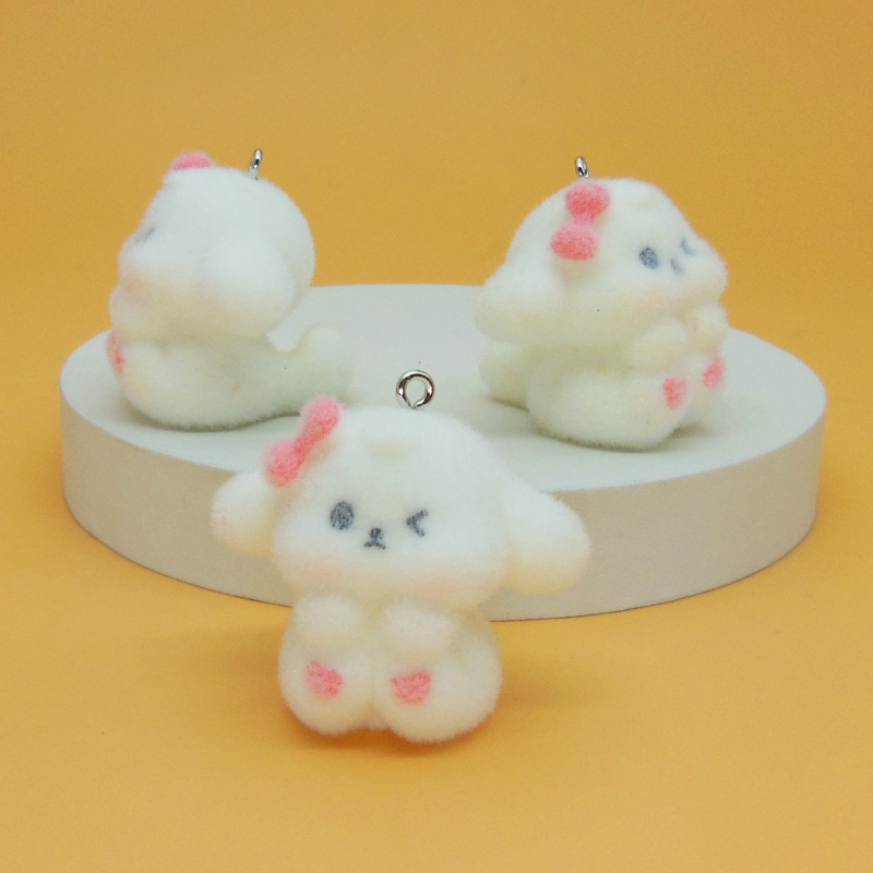 日本と韓国のかわいい植毛小動物ペンダント手作り DIY 携帯電話チェーンバッグペンダント植毛人形ジュエリーアクセサリー|undefined