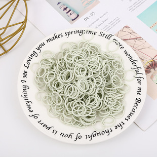 Original white rubber band wholesale disposable rubber ring strong pull continuous rubber ring high temperature resistant leather ring white leather