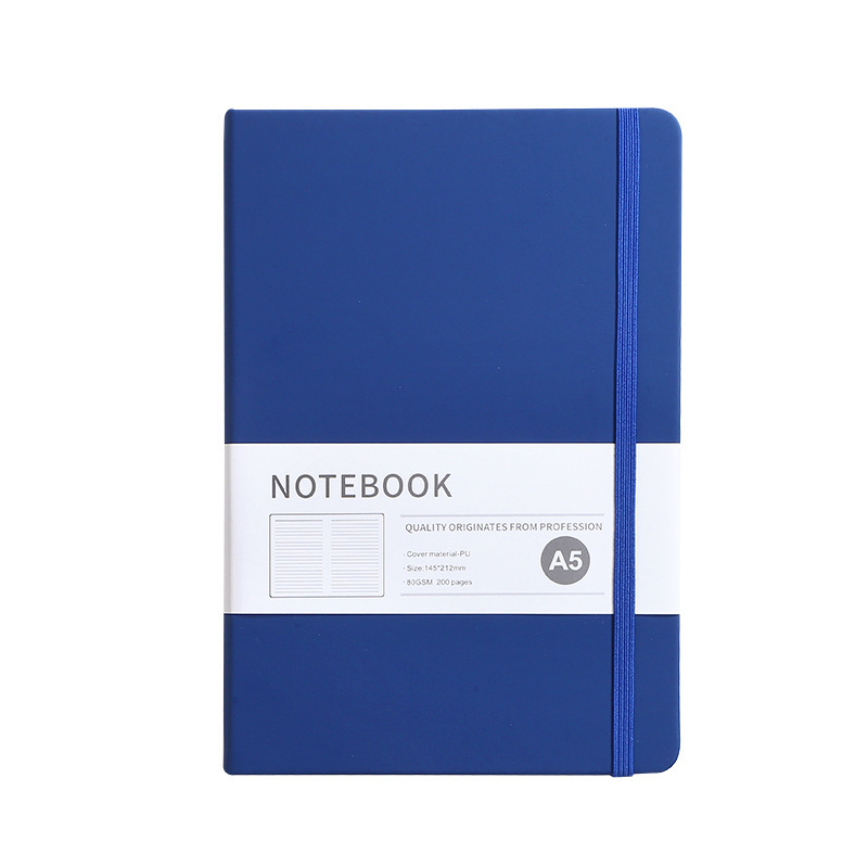 A5 cuero imitación cuaderno de escritorio comercial transfronterizo spot cuaderno de cuero duro cuaderno elástico se puede personalizar